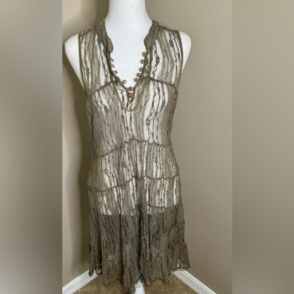 Free People layering Lace Dress
